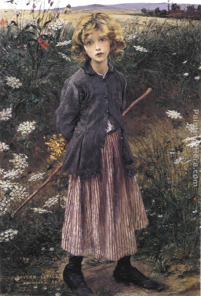Jules Bastien-Lepage Young Girl